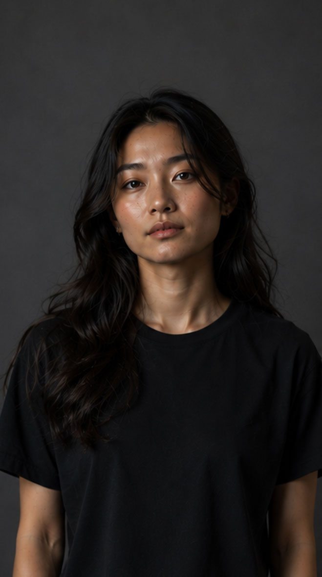 Original guest portrait before AI transformation