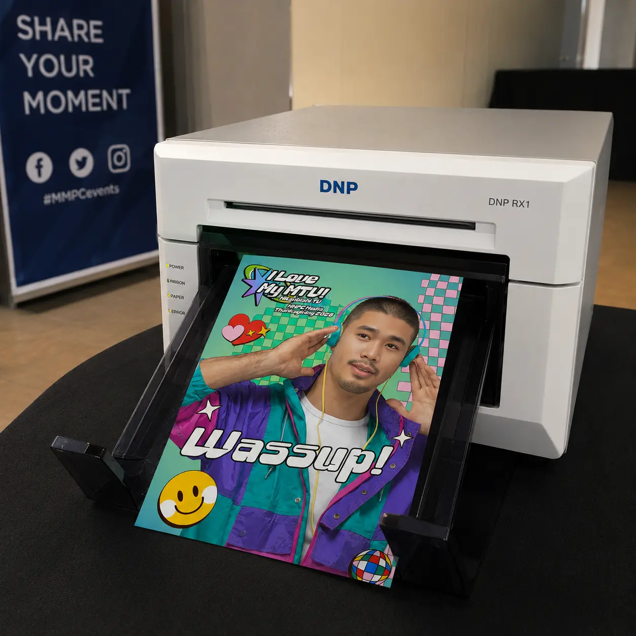 Corporate instant-print setup needed